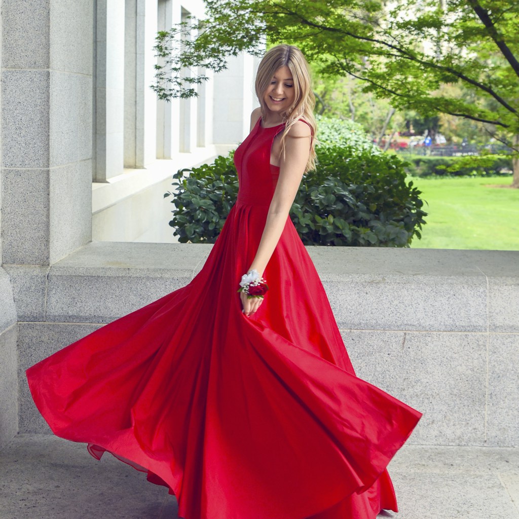Red Gown